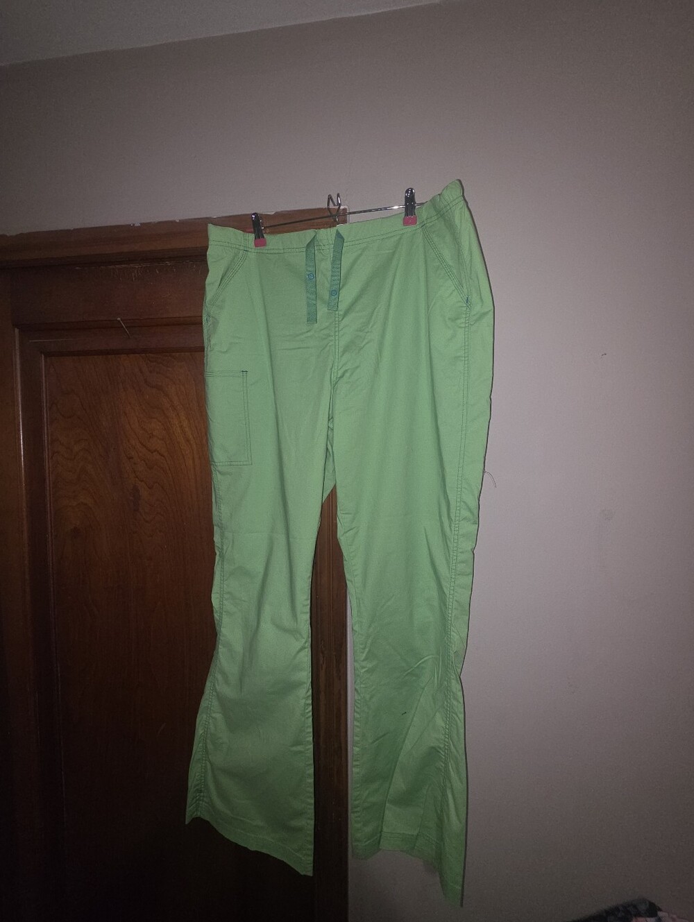 Winks Women's Green Scrub Pants Size 2x